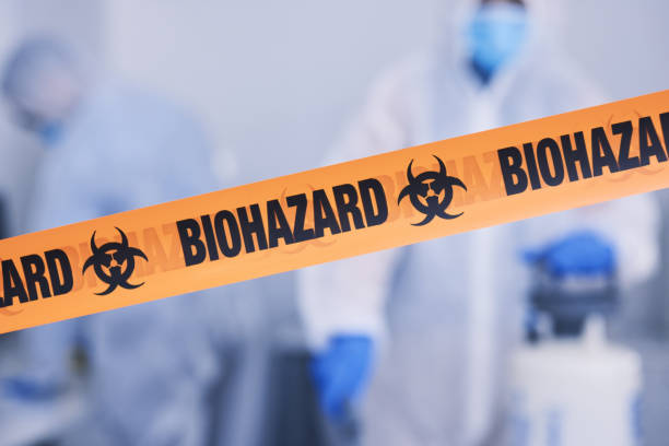 Professional Hoarding Cleanup technician working in Barrington, IL